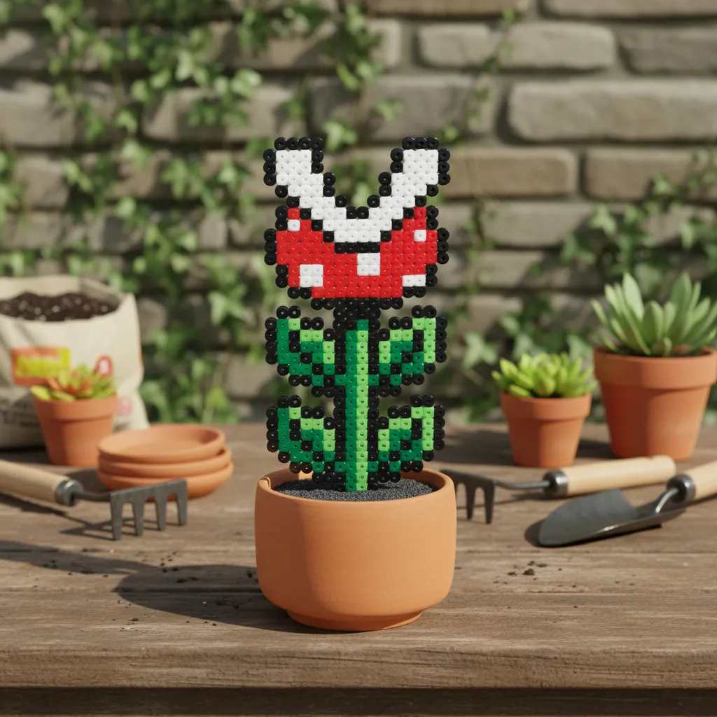 Matera - Super Mario - Planta Carnívora 01 - Imagen 2