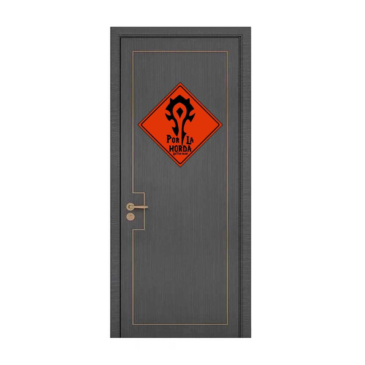 Cuadro Tipo Señal Decorativa - World of Warcraft - Horda - Imagen 3