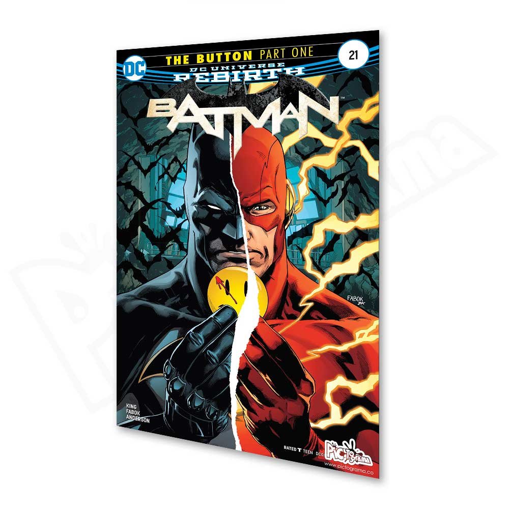 Póster - Batman 21 - The Button - 01