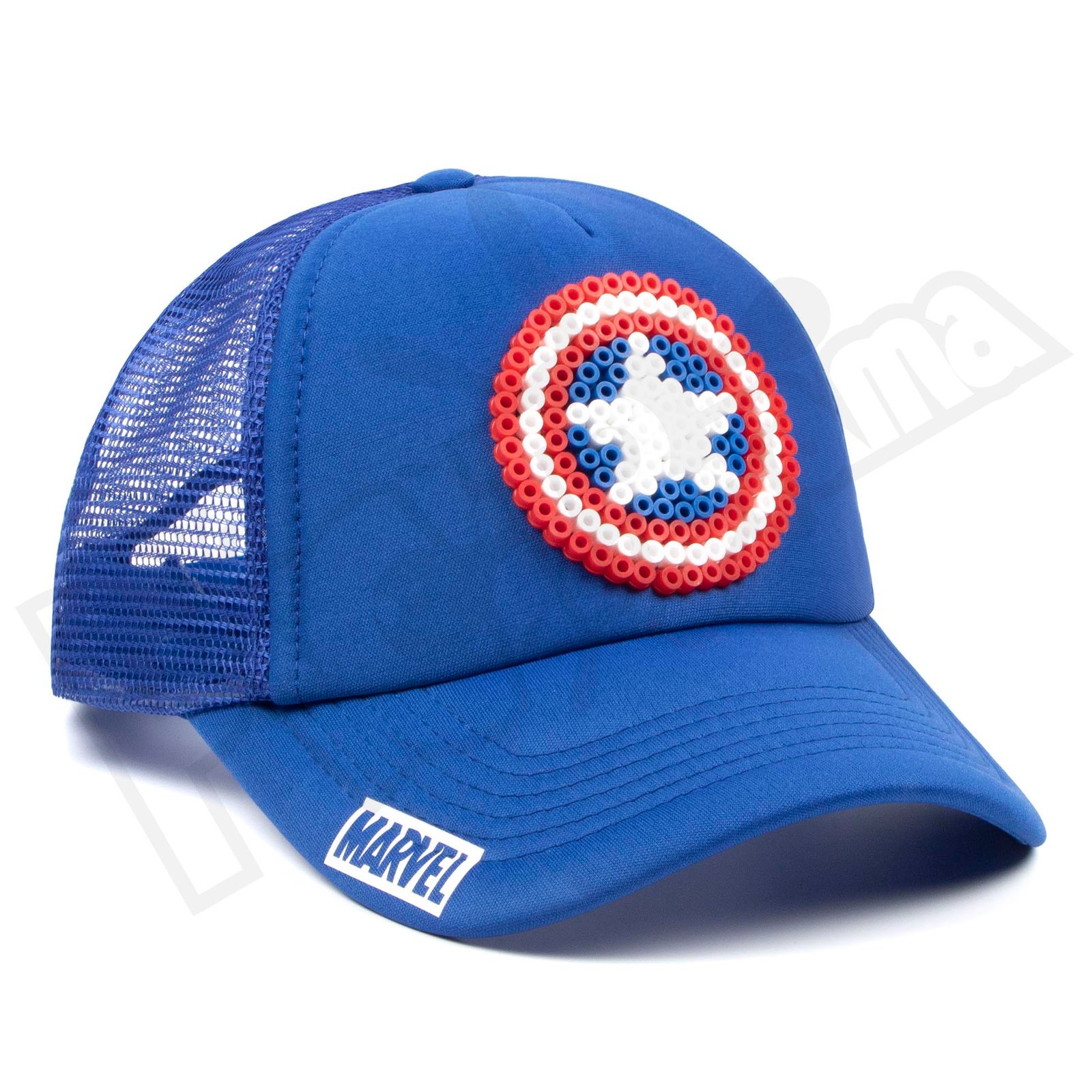 Gorra Captain America - Pixel Art - 01