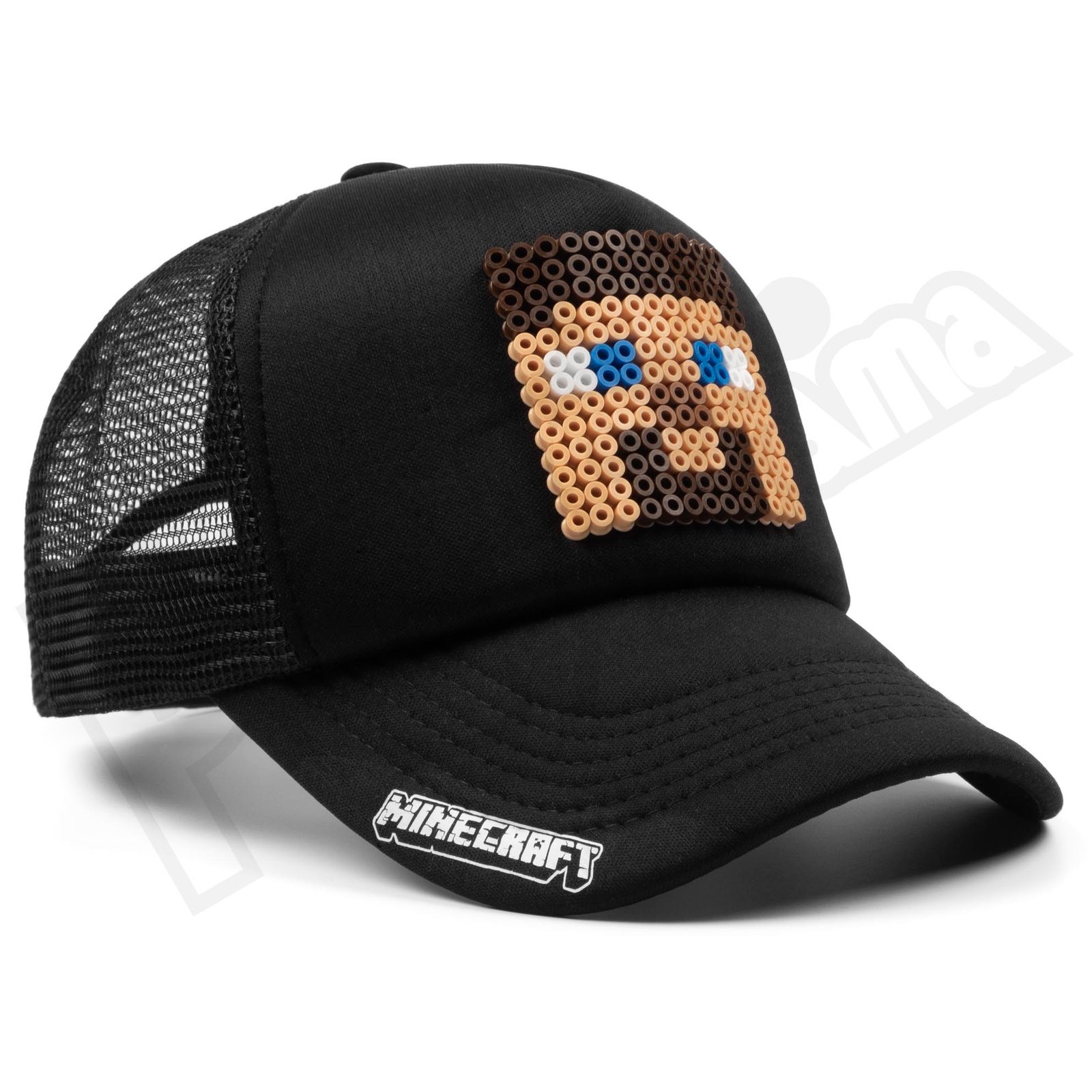 Gorra Minecraft - Steve - Pixel Art - 01