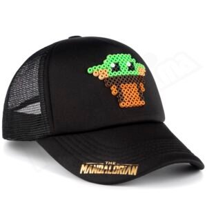 Gorra Star Wars - The Mandalorian - Grogu - Pixel Art - 01