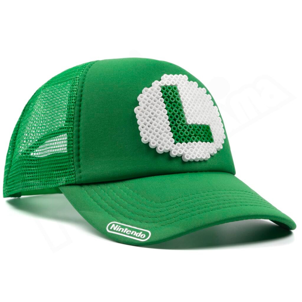 Gorra Super Mario – Luigi – Pixel Art – 02 – Pictograma – Taller Creativo