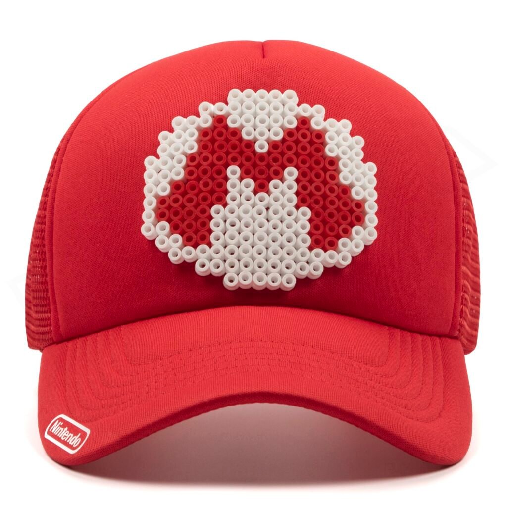 Gorra Super Mario – Mario – Pixel Art 02 – Pictograma – Taller Creativo