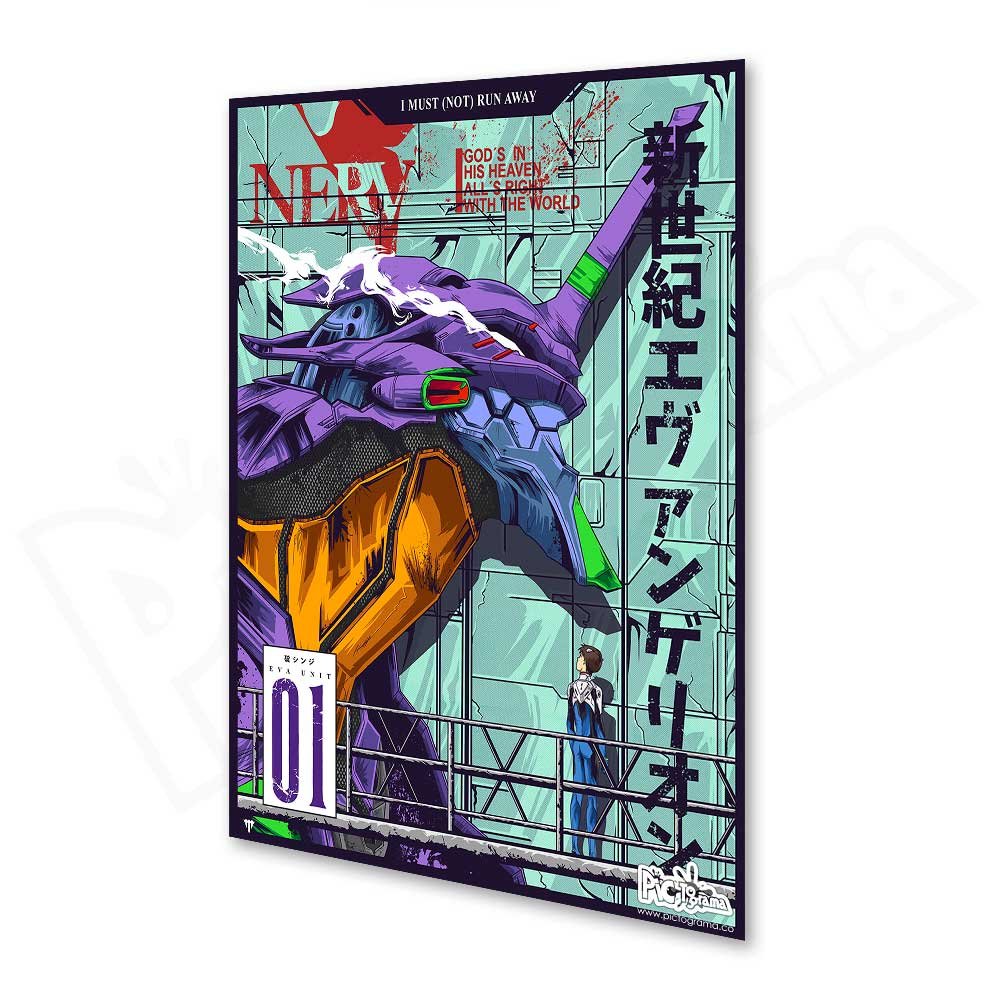 Póster - Neon Genesis Evangelion - Poster Eva 01