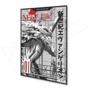 Póster - Neon Genesis Evangelion - Poster Eva 01BW