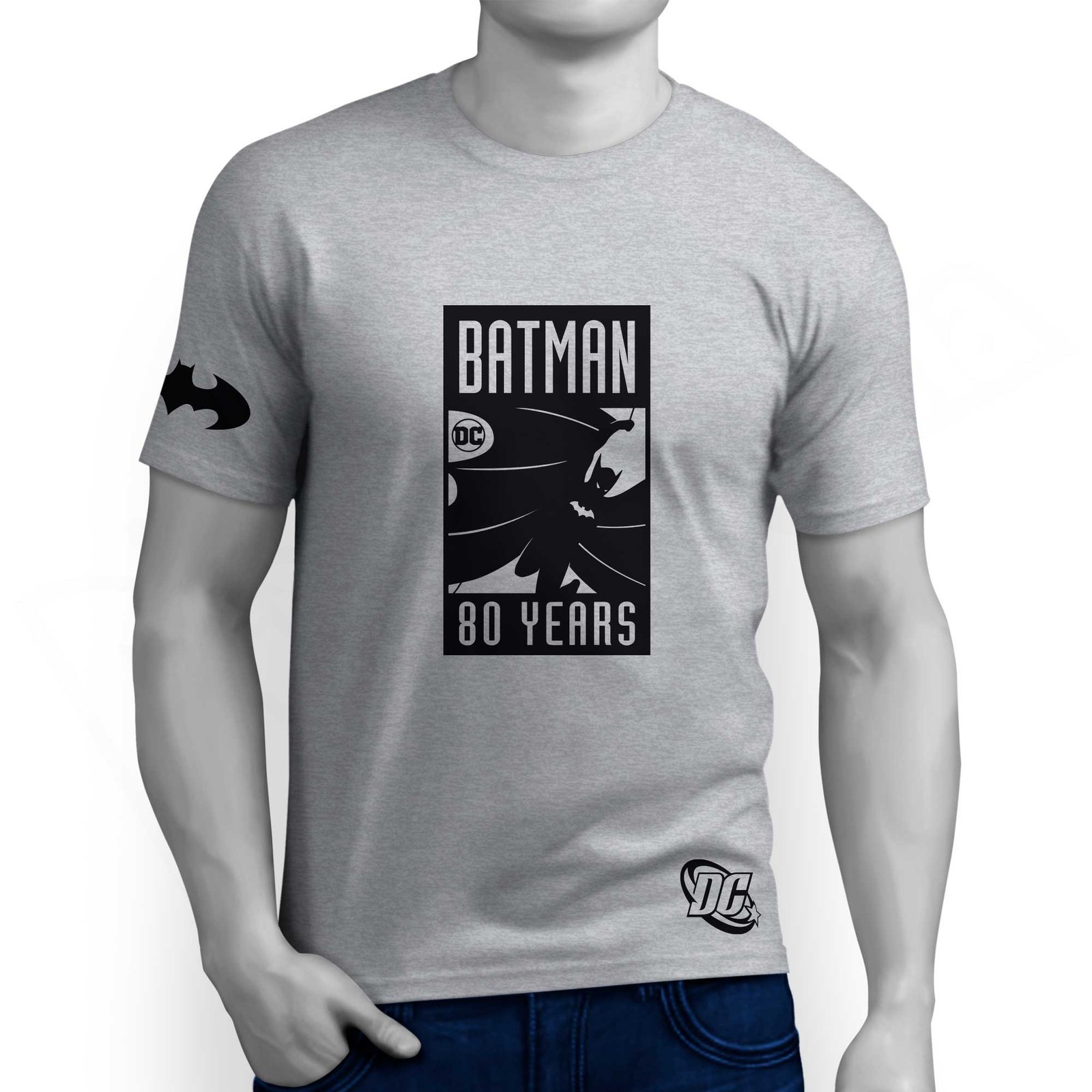 Camiseta Batman - 80 Years - 01