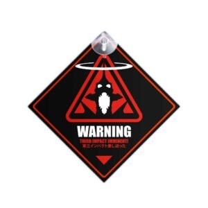 Señal Decorativa - Evangelion - Warning Third Impact Imminent