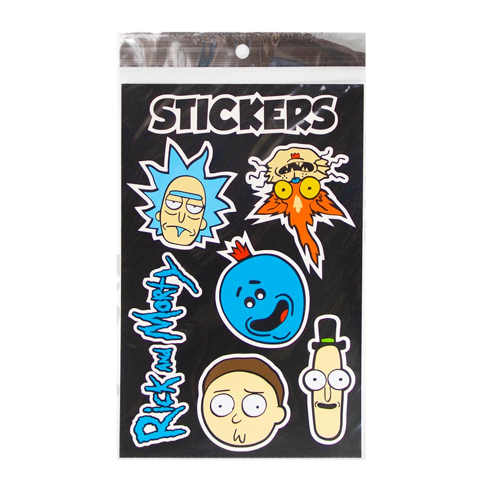 Stickers Rick And Morty 01