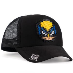 Gorra X-Men - Wolverine - Pixel Art - 01