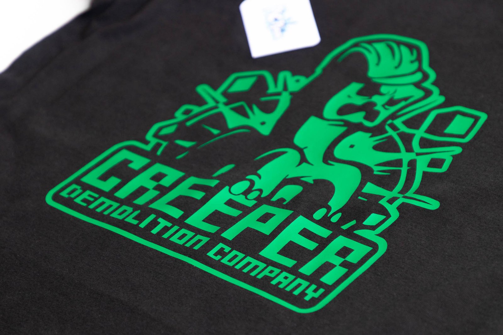 Camiseta Minecraft - Creeper Demolition Company - Imagen 4