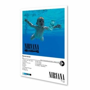 Póster - Nirvana - Nevermind - 1991