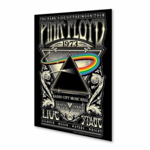 Póster - Pink Floyd - The Dark Side of the Moon Live On Stage 1973