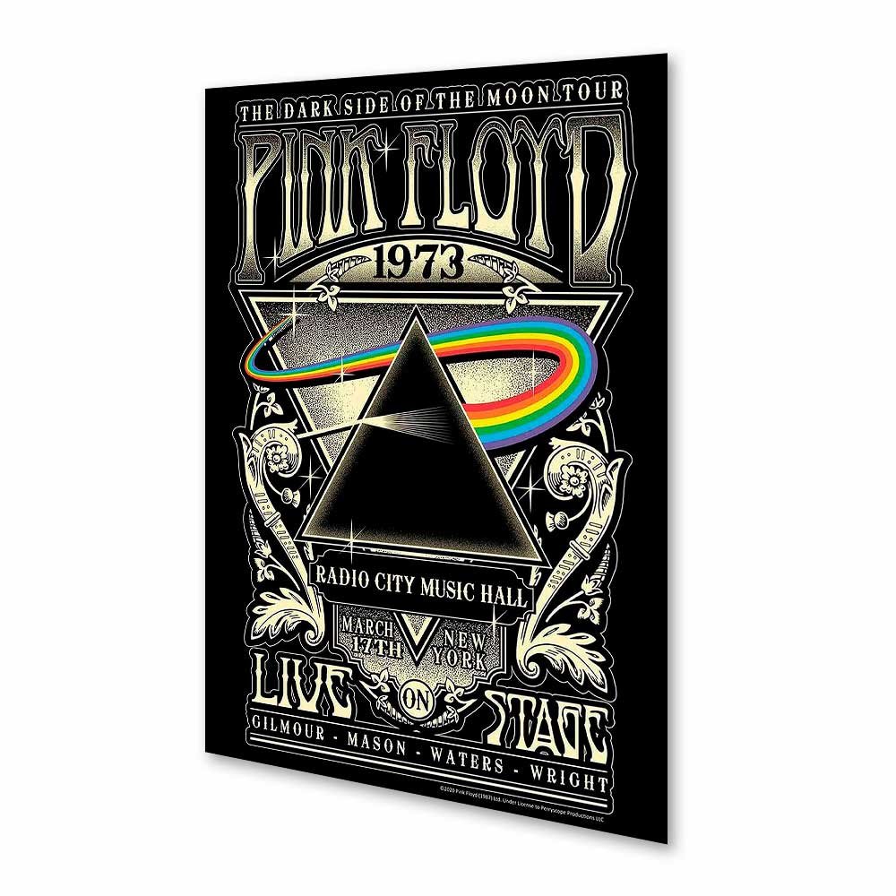 Póster - Pink Floyd - The Dark Side of the Moon Live On Stage 1973