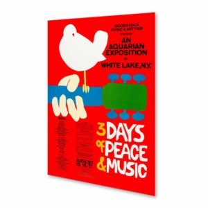 Póster - Woodstock - 1969