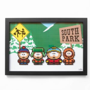 Cuadro Pixel Art - South Park - 01