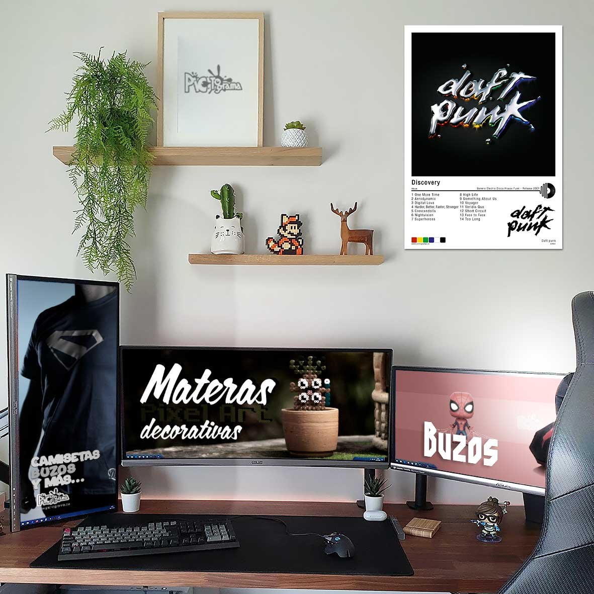 Póster - Daft Punk - Discovery 2001 - Imagen 4