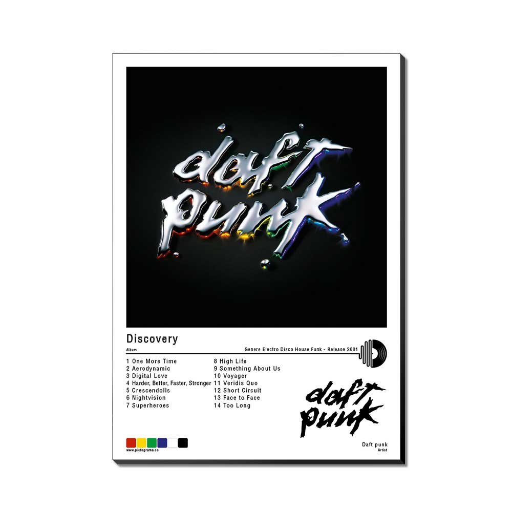 Póster - Daft Punk - Discovery 2001 - Imagen 3