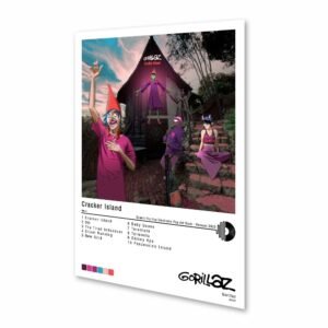 Póster - Gorillaz - Cracker Island - 2023