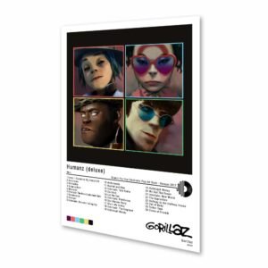 Póster - Gorillaz - Humanz (deluxe) - 2017