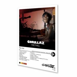 Póster - Gorillaz - The Fall - 2011