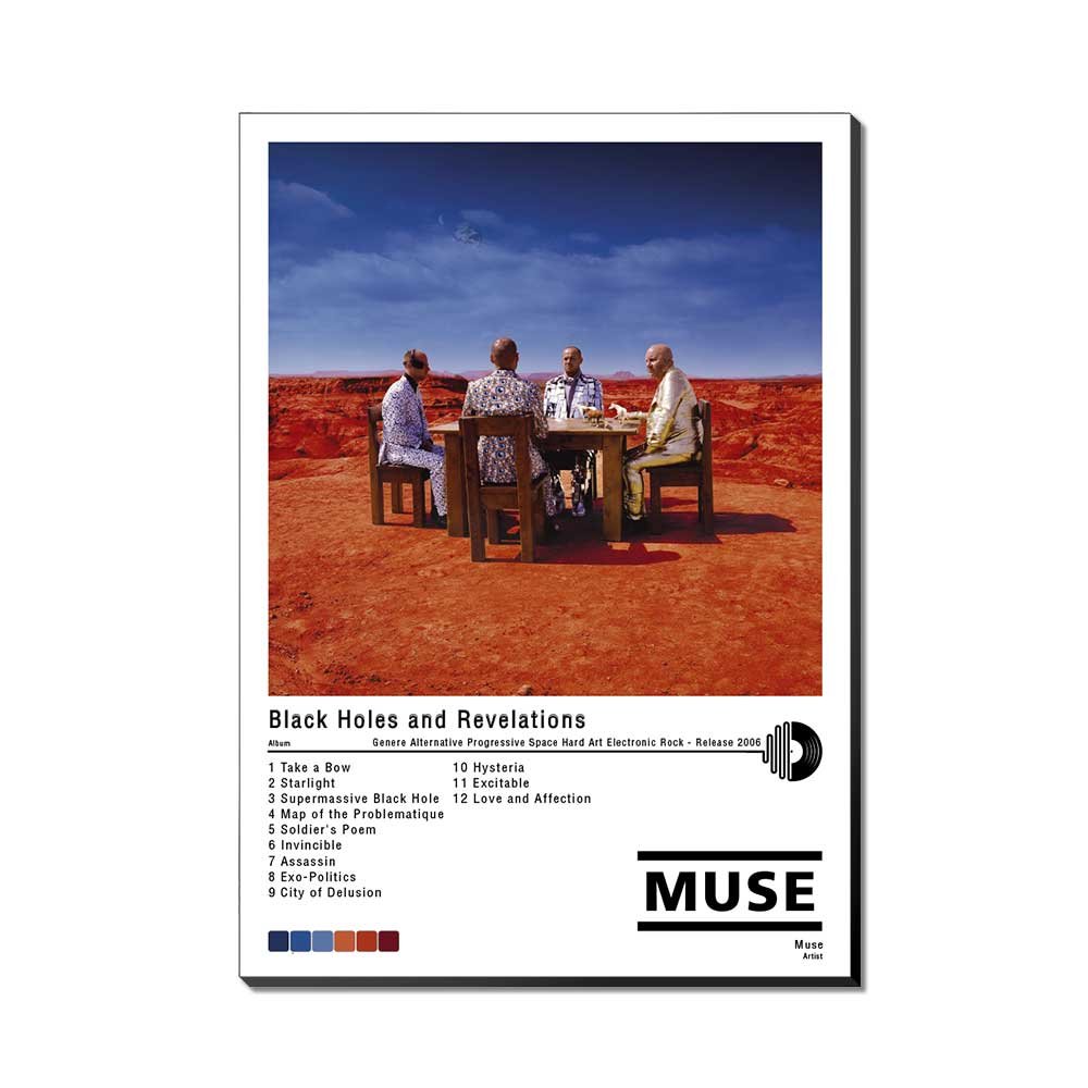 Póster - Muse - Black Holes and Revelations - 2006 - Imagen 3