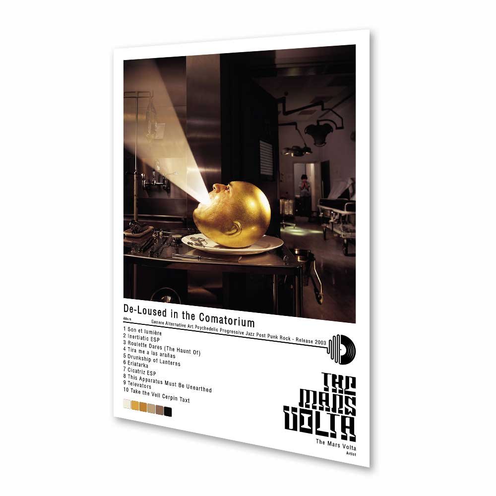 Póster - The Mars Volta - De‐Loused in the Comatorium - 2003