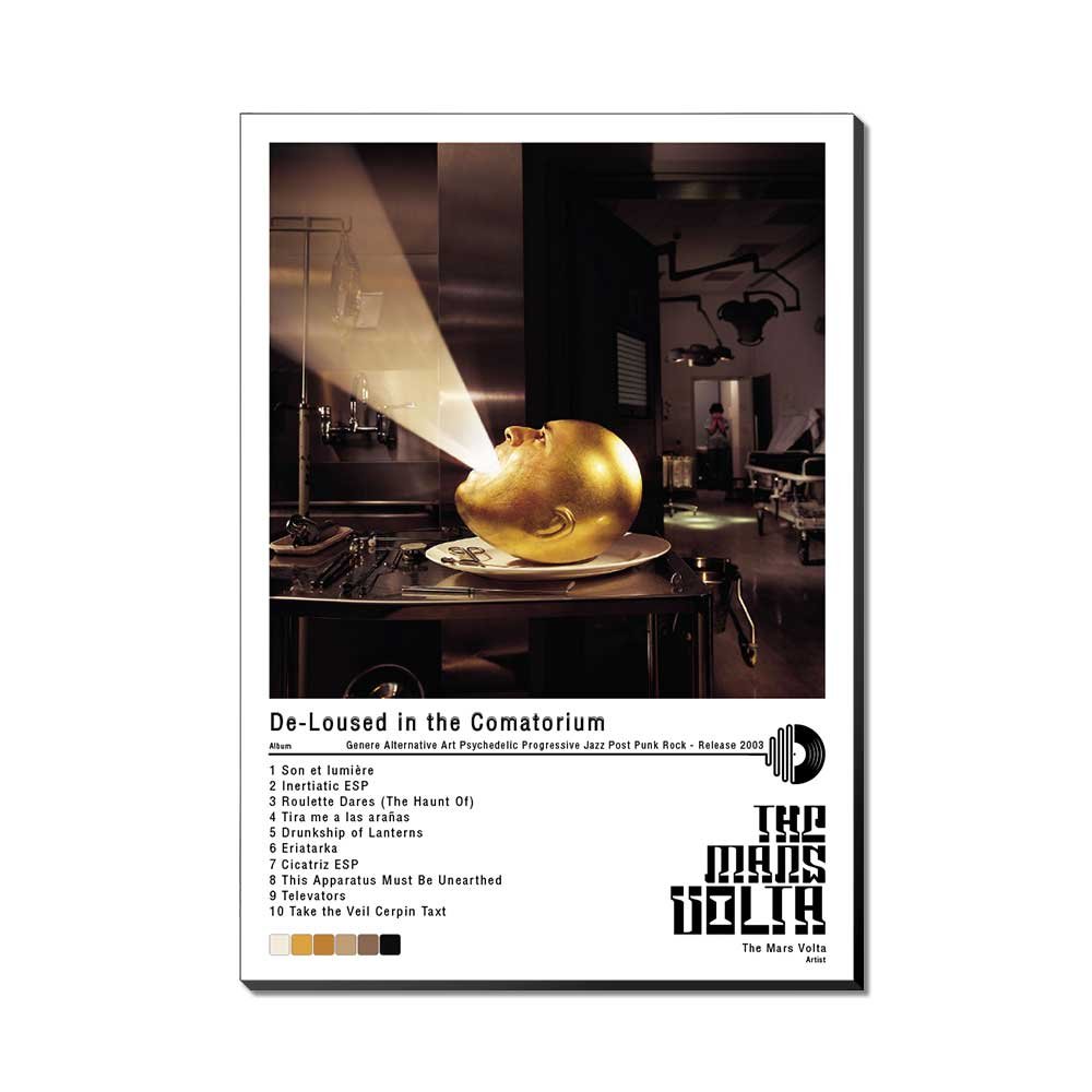 Póster - The Mars Volta - De‐Loused in the Comatorium - 2003 - Imagen 3