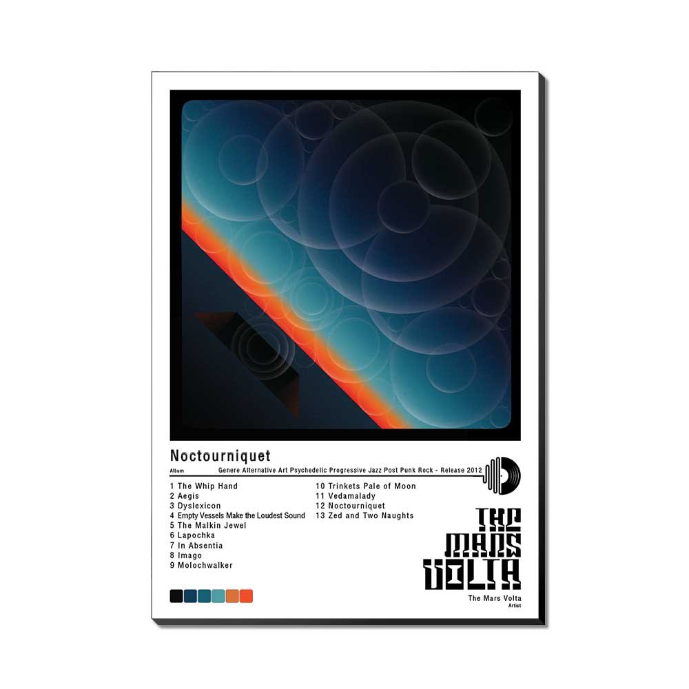 Póster - The Mars Volta - Noctourniquet - 2012 - Imagen 3