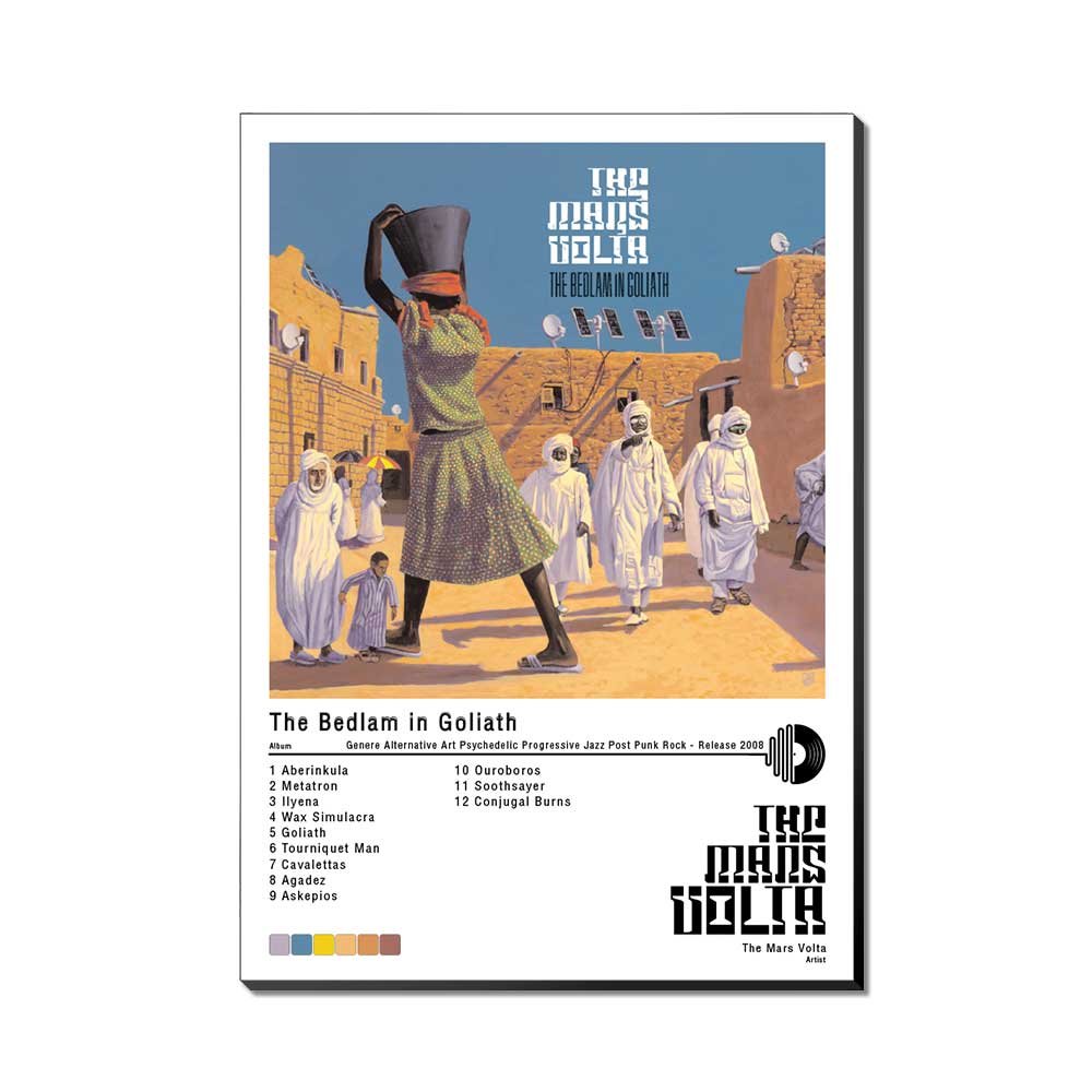 Póster - The Mars Volta - The Bedlam in Goliath - 2008 - Imagen 3
