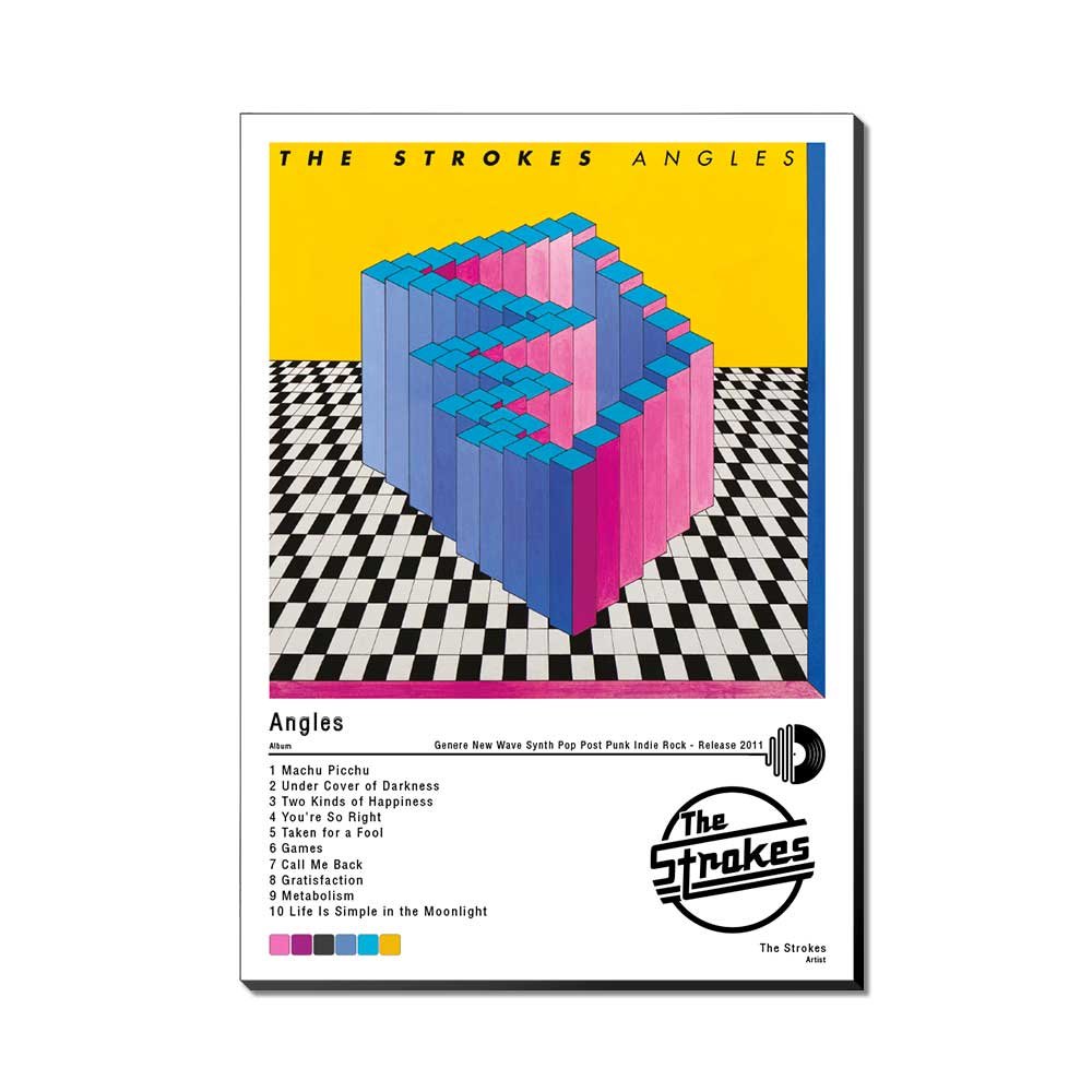 Póster - The Strokes - Angles - 2011 - Imagen 3
