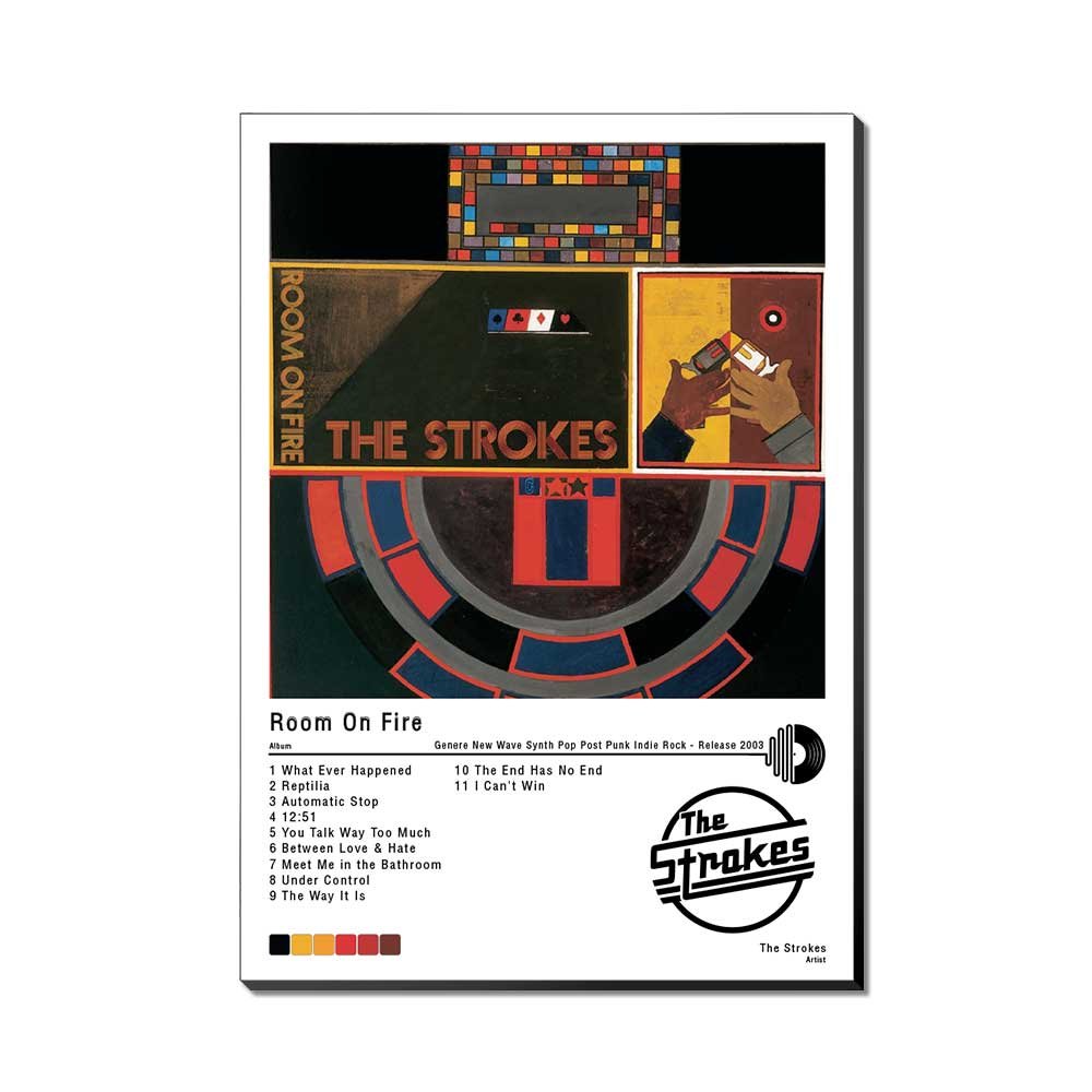 Póster - The Strokes - Room On Fire - 2003 - Imagen 3