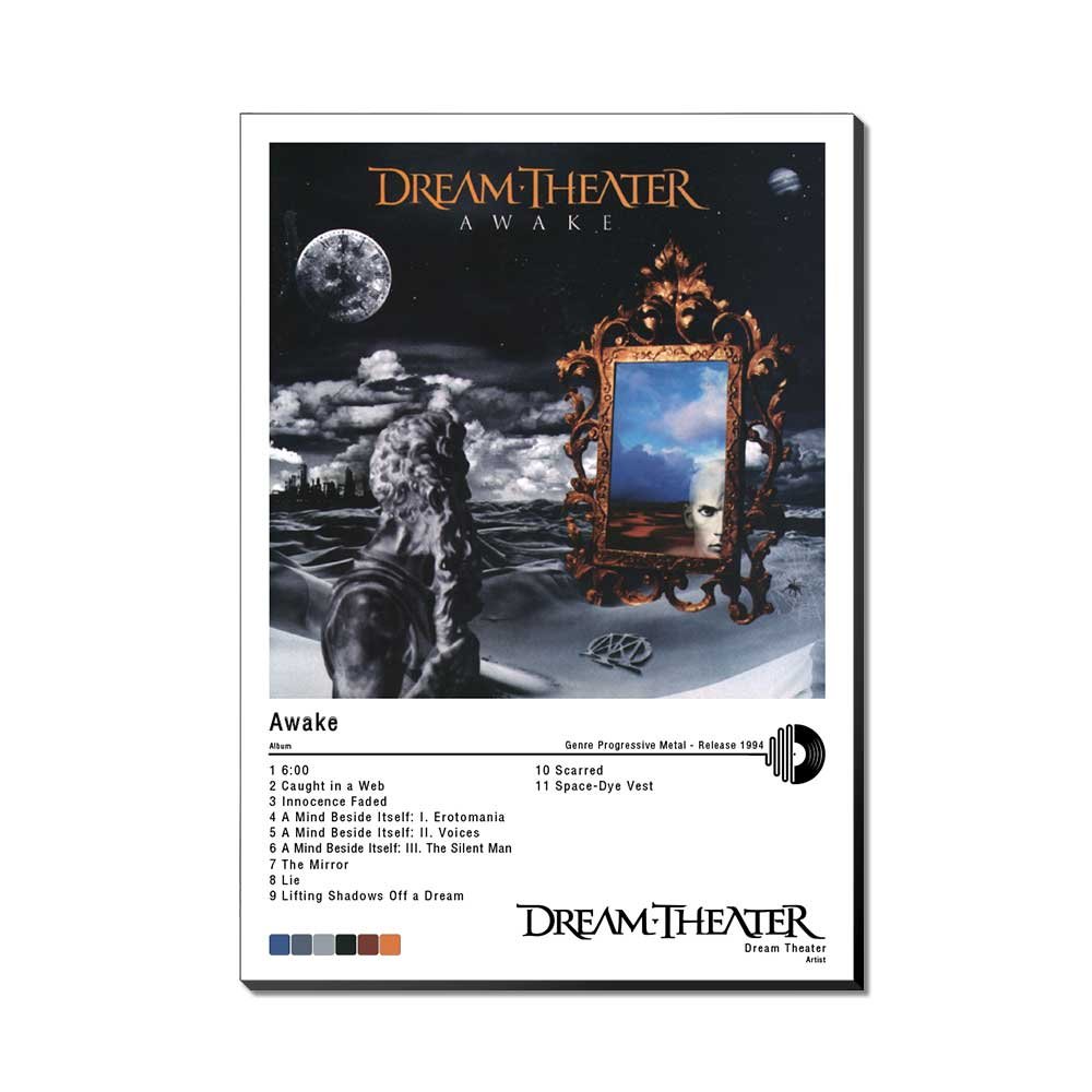 Póster - Dream Theater - Awake - 1994 - Imagen 3