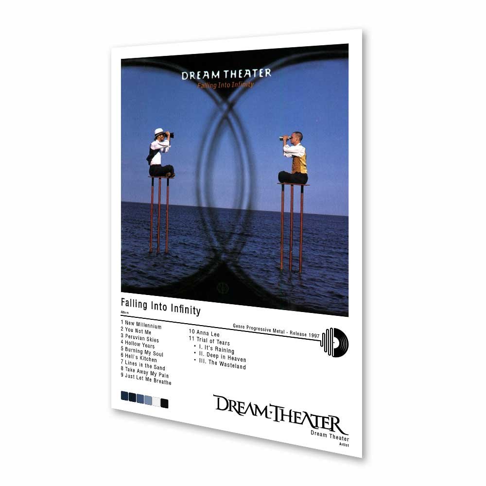 Póster - Dream Theater - Falling Into Infinity - 1997