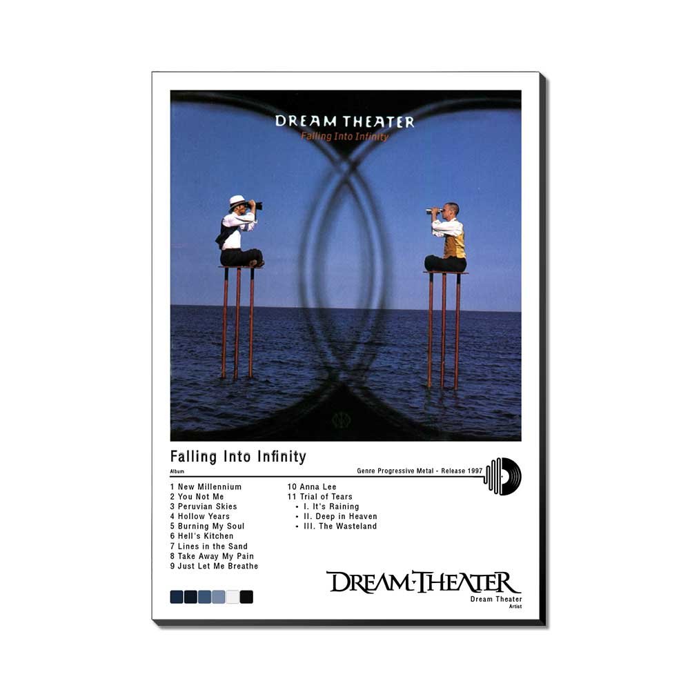 Póster - Dream Theater - Falling Into Infinity - 1997 - Imagen 3