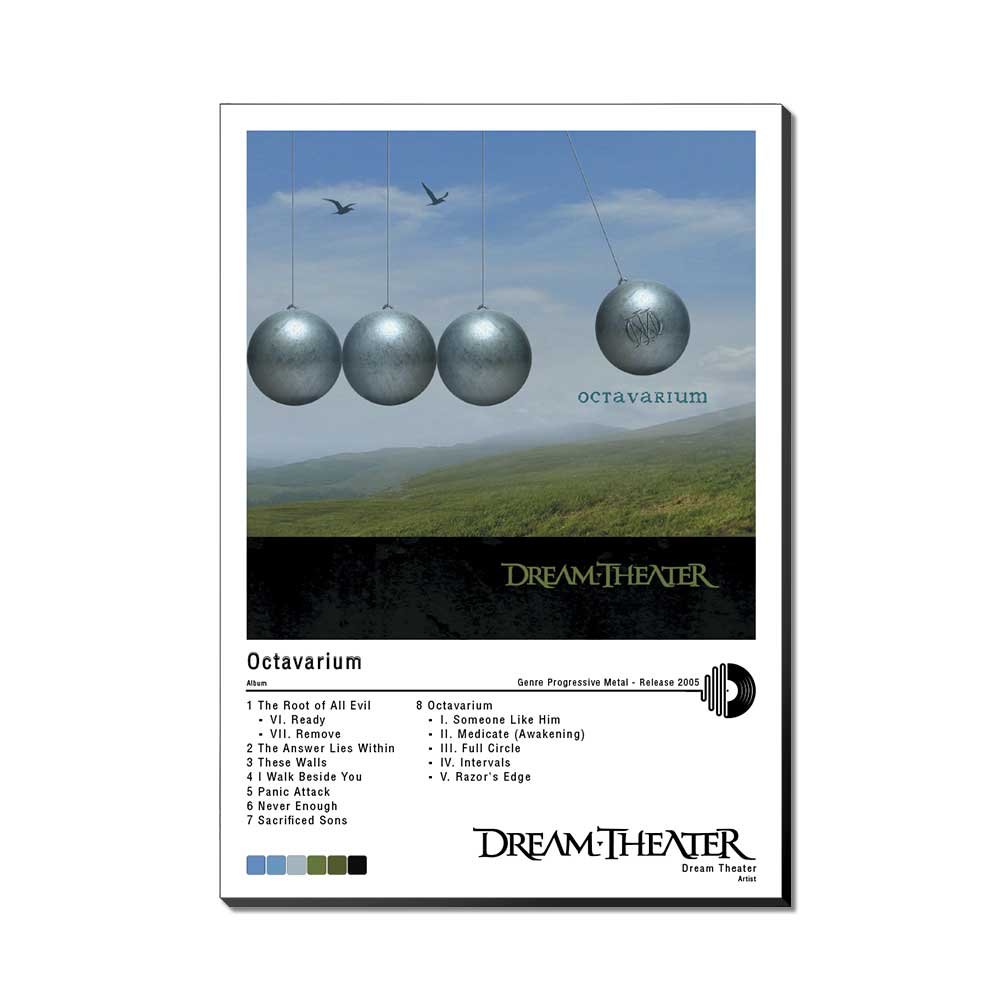 Póster - Dream Theater - Octavarium - 2005 - Imagen 3