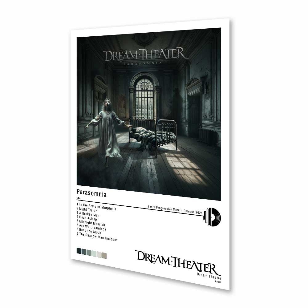 Póster - Dream Theater - Parasomnia - 2025
