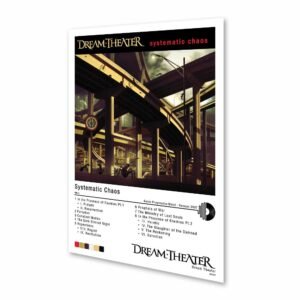 Póster - Dream Theater - Systematic Chaos - 2007