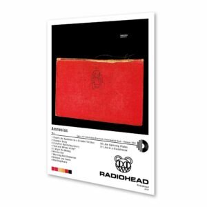 Póster - Radiohead - Amnesiac - 2001