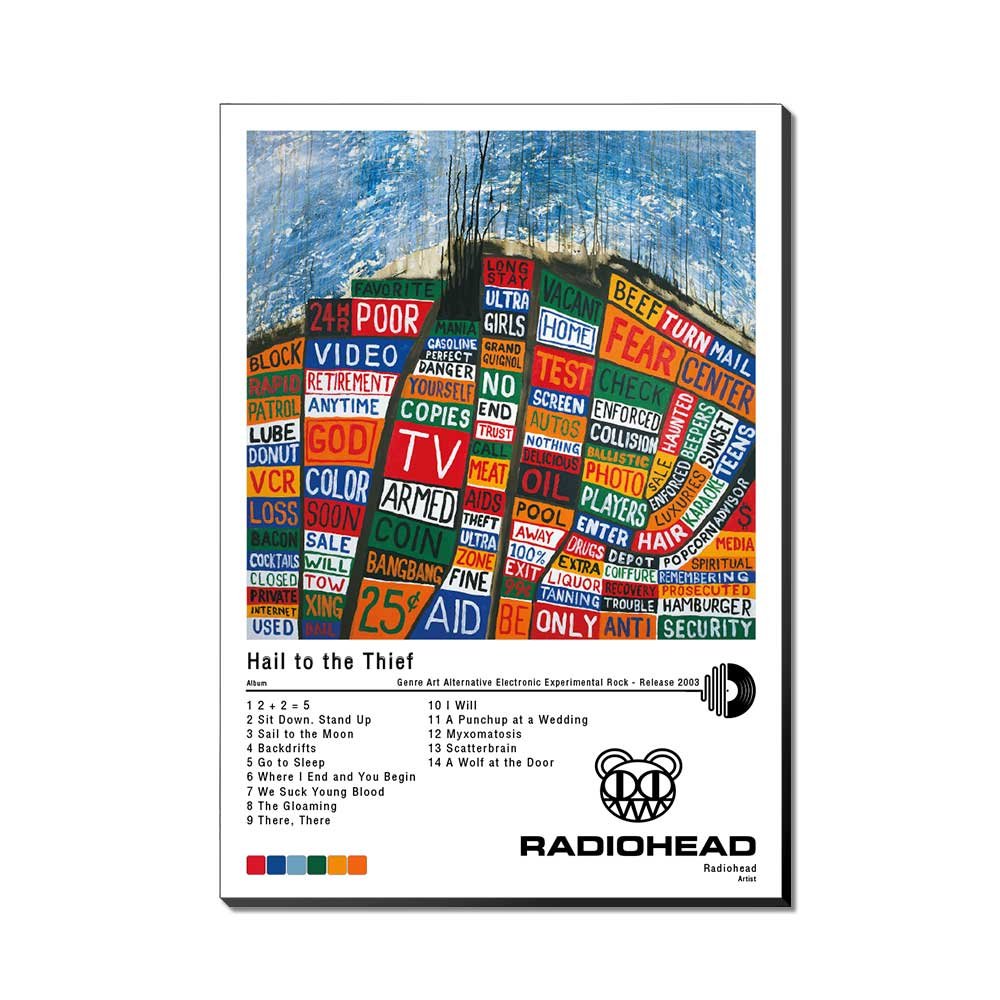 Póster - Radiohead - Hail to the Thief - 2003 - Imagen 2